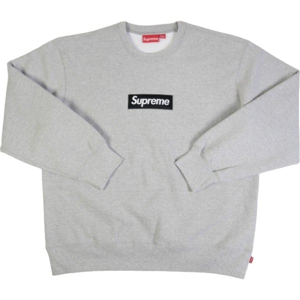 Size【M】 SUPREME シュプリーム 22AW Box Logo Crewneck Heather Grey