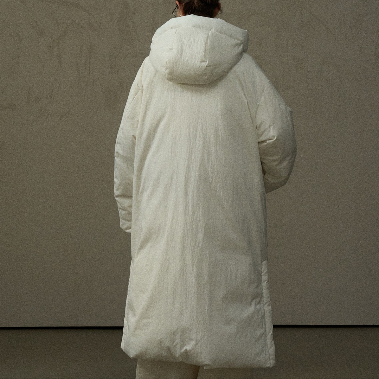 Hooded Oversized Long Coat T4052