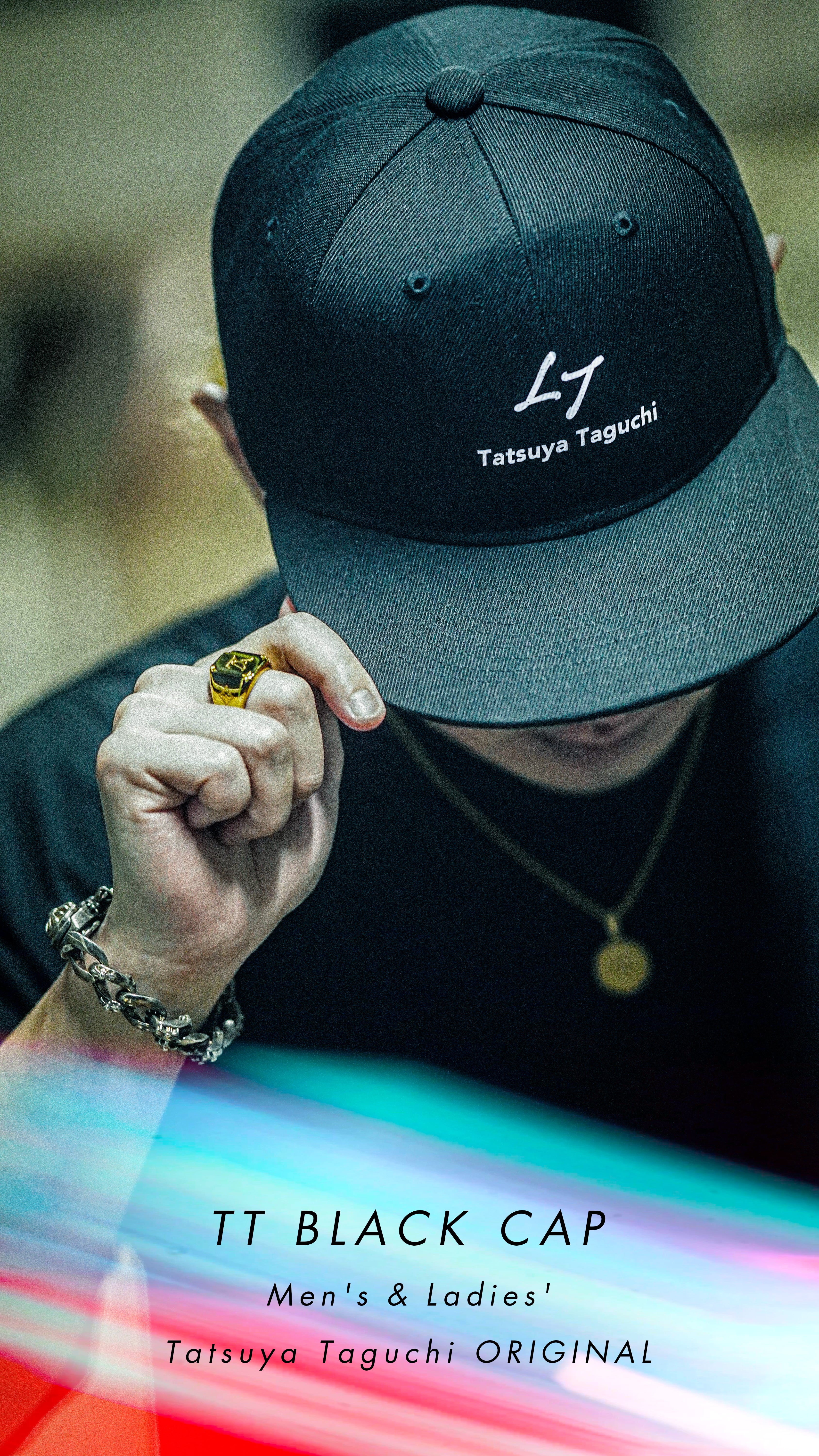 TT BLACK CAP | 「TT」-Tatsuya Taguchi- TT BLACK CAP | 「TT」-Tatsuya Taguchi-