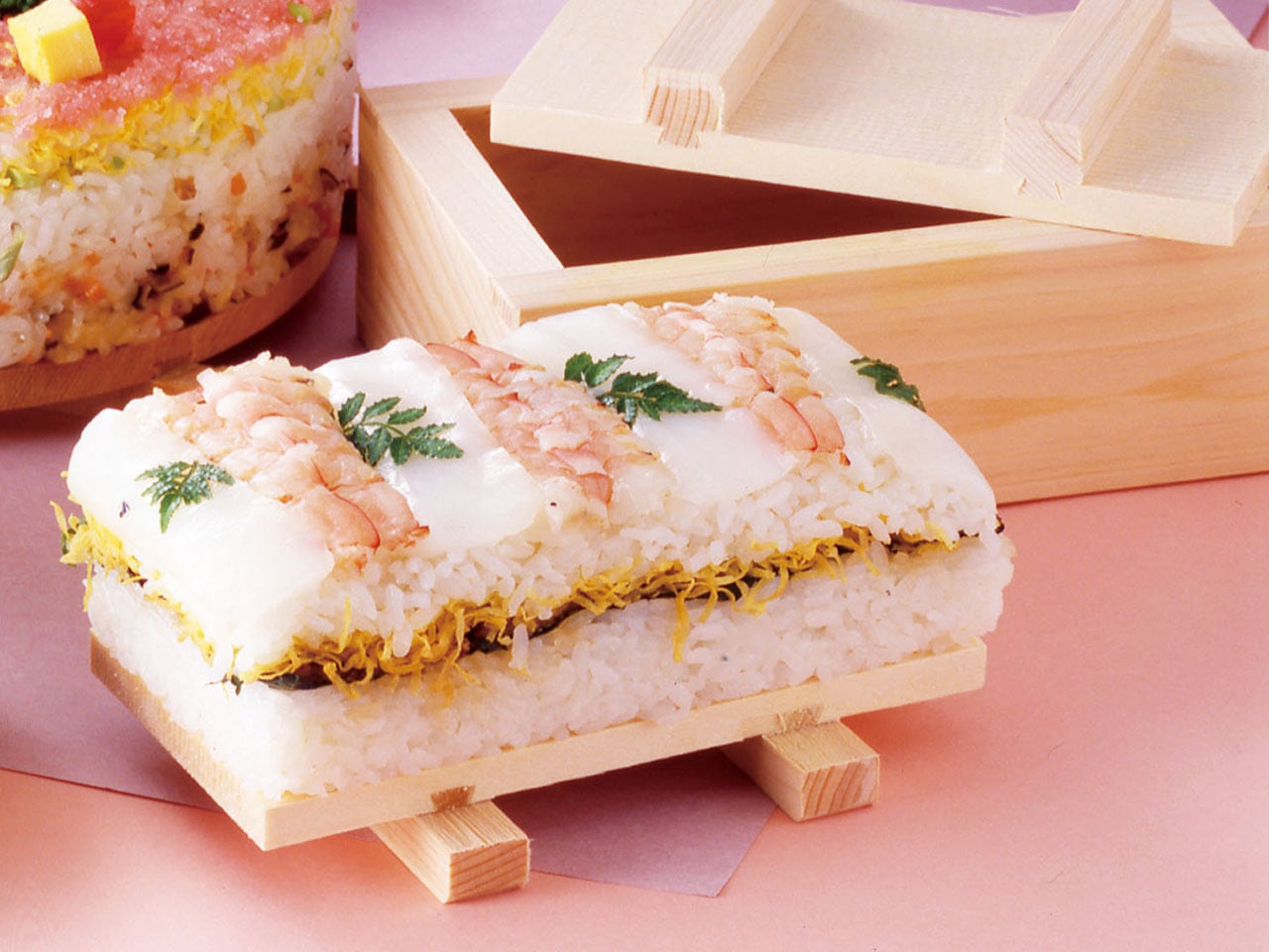 押し寿司器 2合用 24×15cm（ひのき・スプルース材使用） | 小柳産業