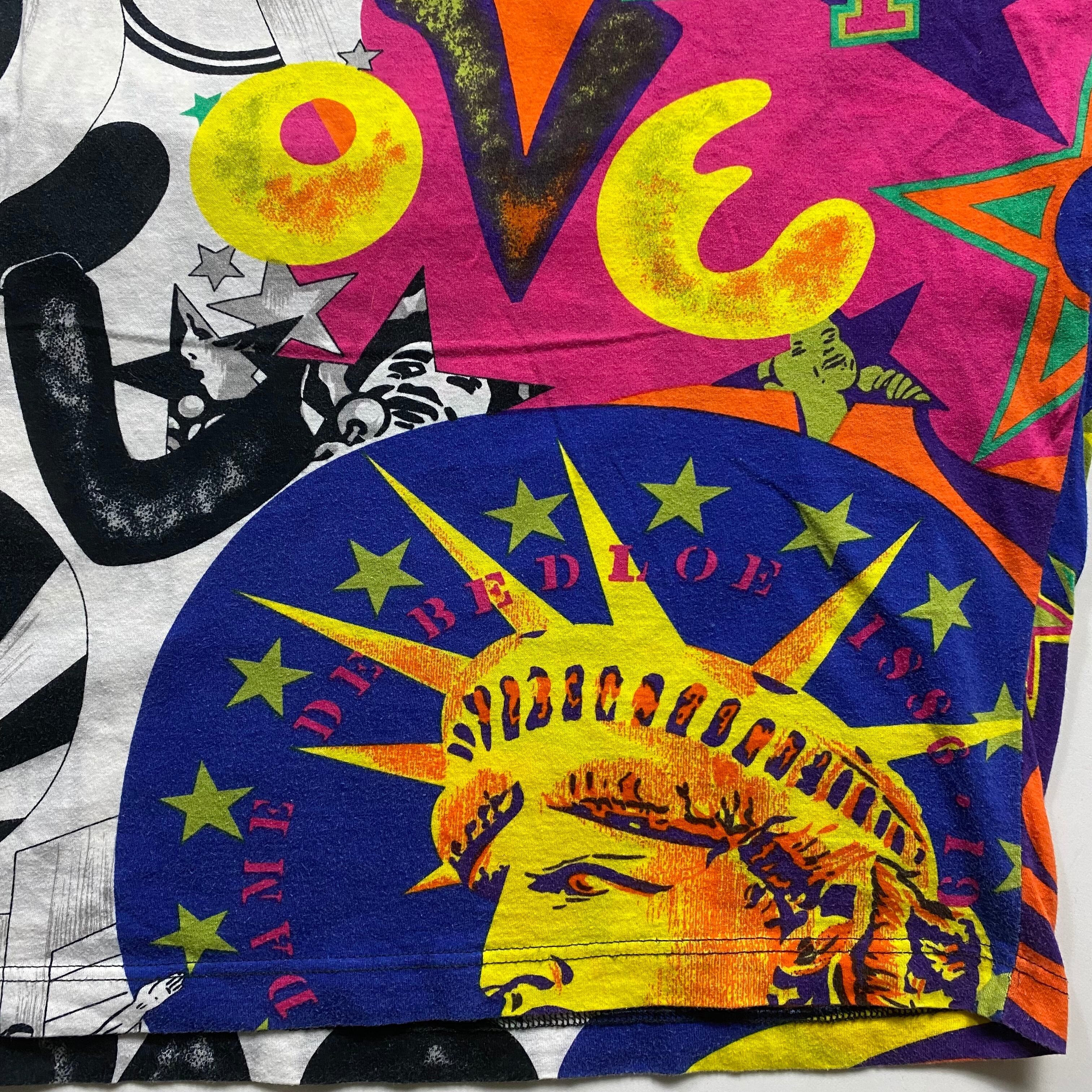 vintage VERSACE JEANS COUTURE print long sleeves tee | NOIR ONLINE