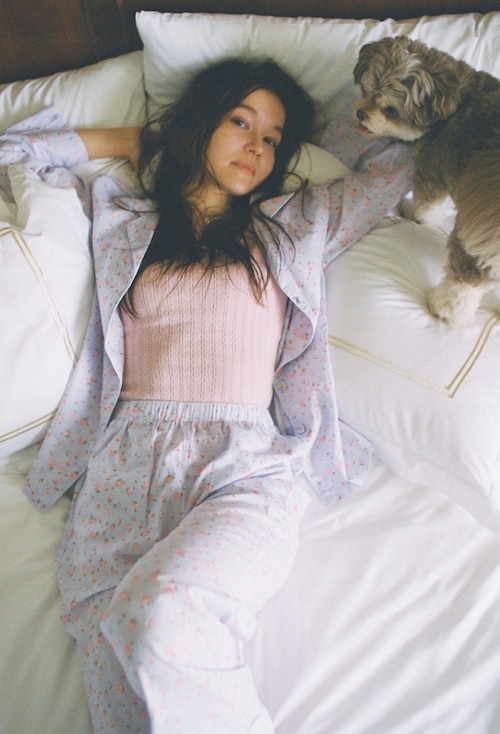 MEME original roomwear pajamas(巾着3点セット)
