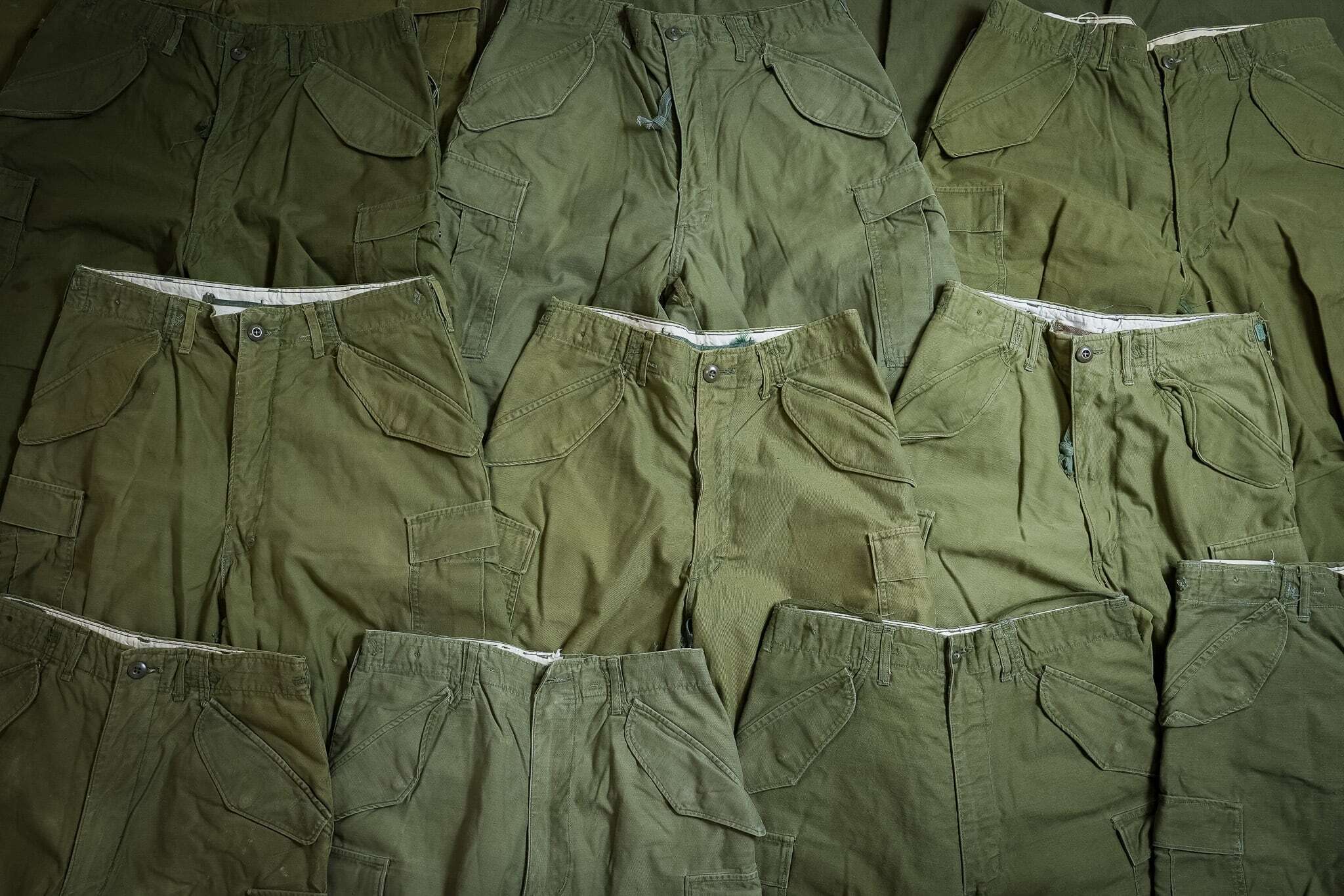 S-L】U.S.Army M-65 Field Trousers Aluminum Zipper 