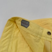DoCLASSE ドゥクラッセ コットン ストレッチ スラックスパンツ XL/イエロー