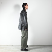 barbell object(バーベルオブジェクト)leather coverallコーディネート