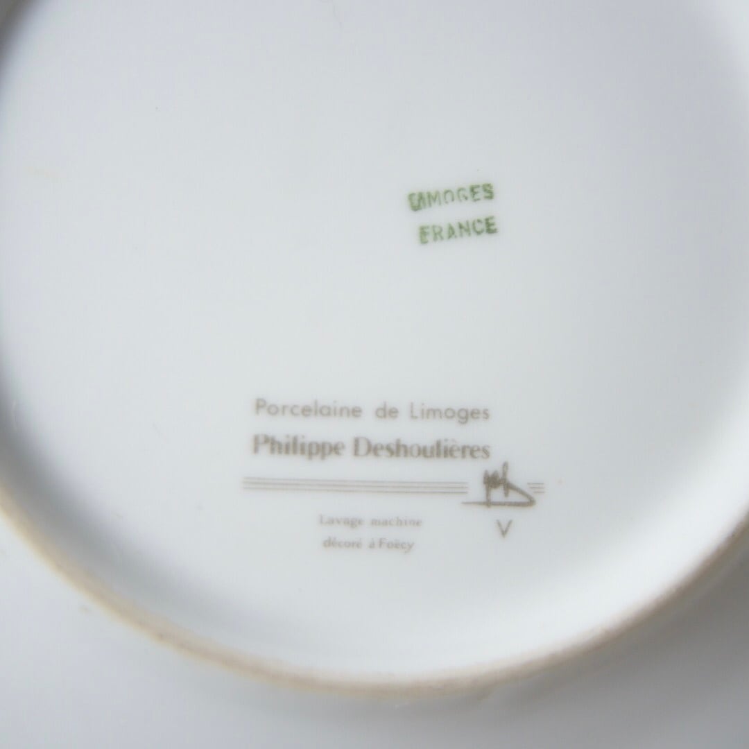 Philippe Deshoulieres プレート 18cm | “showcase” of ONE PLUS ONE 