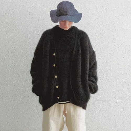 INNAT【 unisex 】kid mohair cardigan