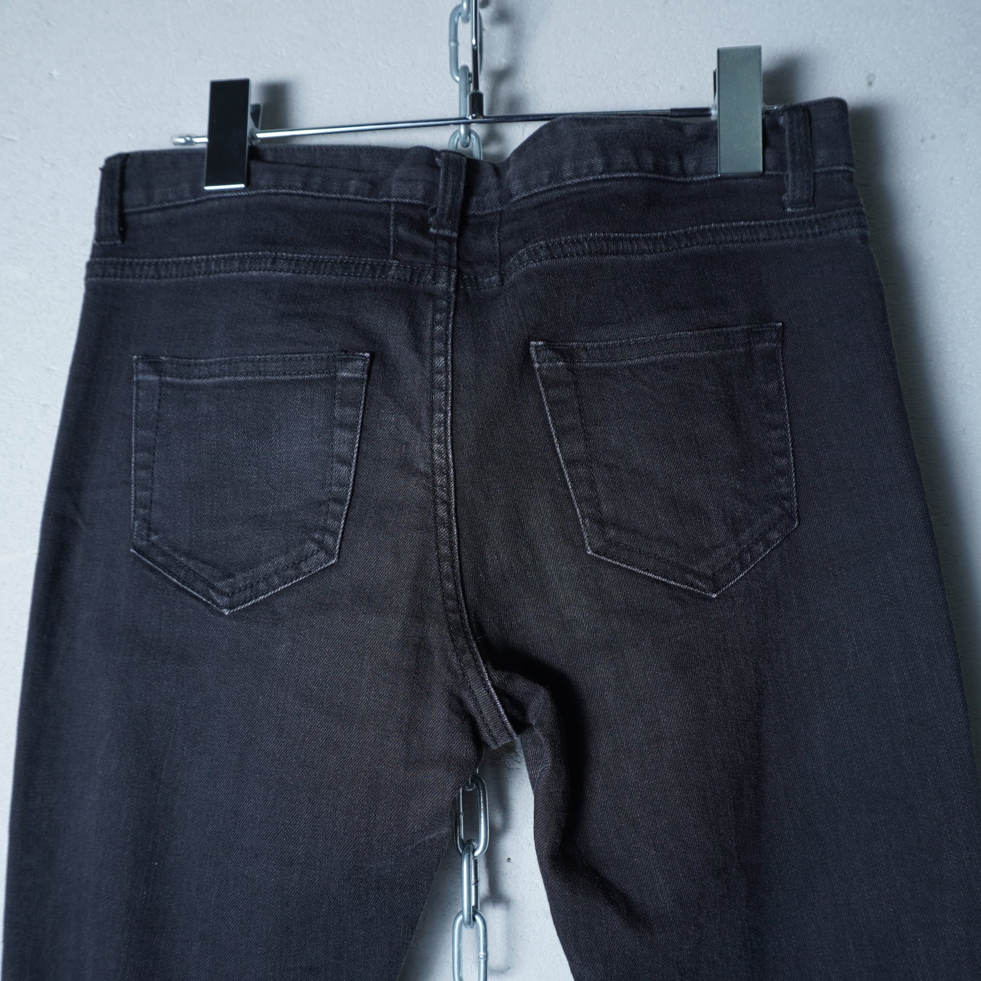 Saint Laurent】サンローラン エディ期 ダメージ加工カットオフデニム