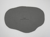 MIRROR PLATE & FLOWER VASSE SET / H9.3 cm