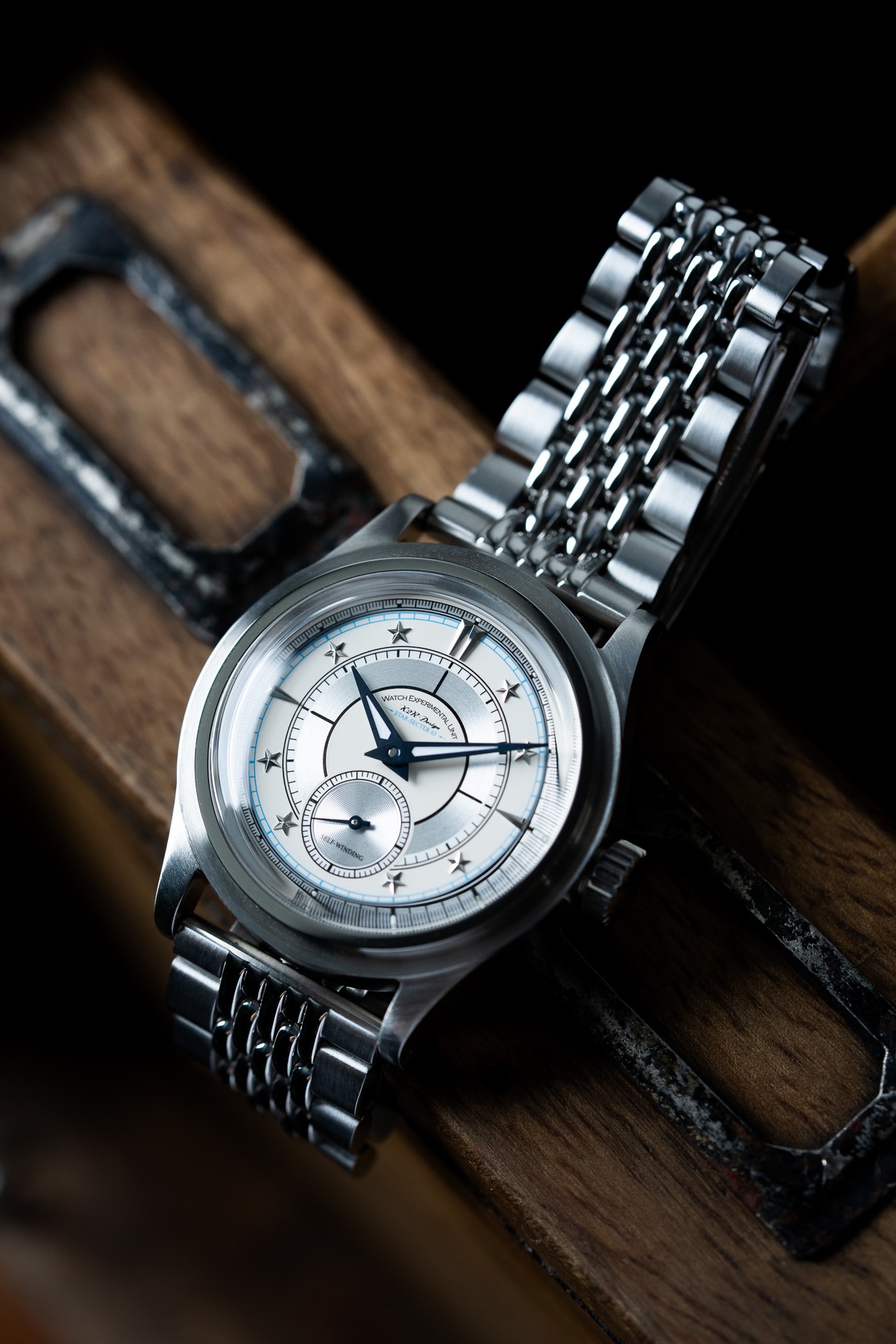 WMT X Masakazu Katsura / STAR SECTOR 63 / 100pcs Limited Edition / Metal Bracelet + Leather Strap Set