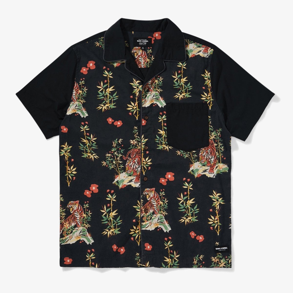 BANKS JOURNAL バンクスジャーナル JARED MELL S/S WOVEN SHIRT アロハ