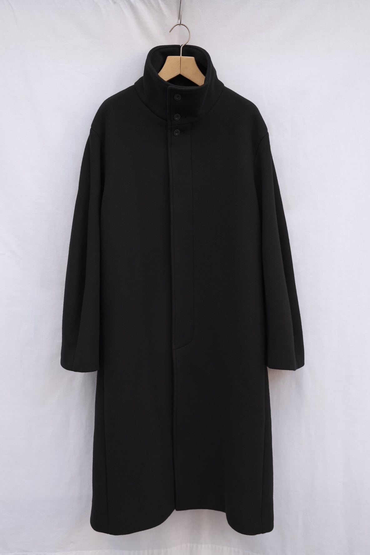 Ka na ta “ XM unmilitary coat “ Black | Lapel online store