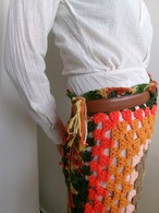 Blanket knit skirt | ブランケットニットスカート