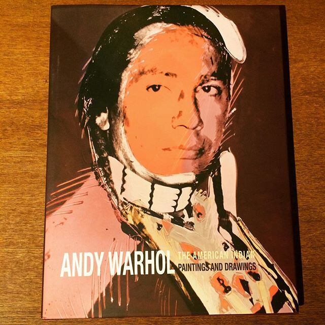 画集「The American Indian, Paintings and Drawings／Andy Warhol」 - 画像1