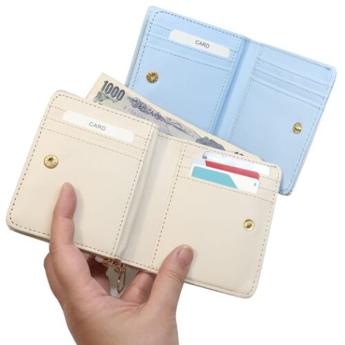 かわいいネコ ラウンドショートウォレット