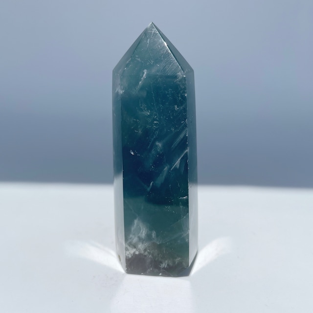 グリーンフローライト タワー型92◇Fluorite◇天然石・鉱物・パワーストーン