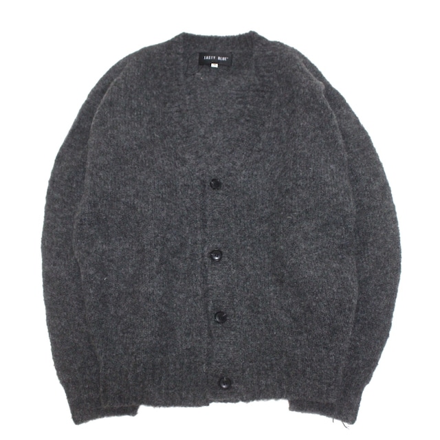 BOUCLE KNIT CARDIGAN (チャコール)