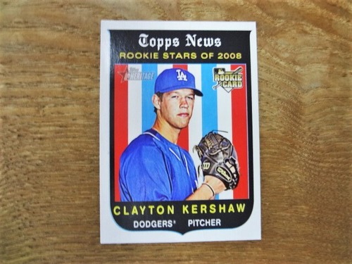 クレイトン・カーショウ RC 2008 TOPPS HERITAGE