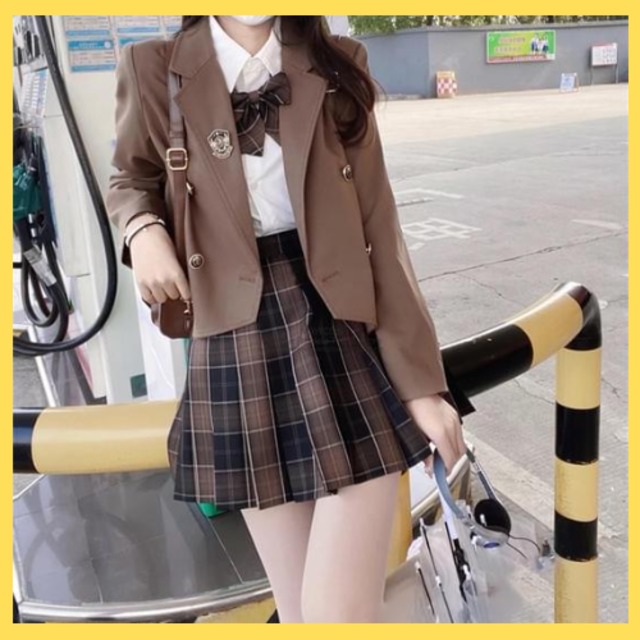 ブレザー/ブラウン