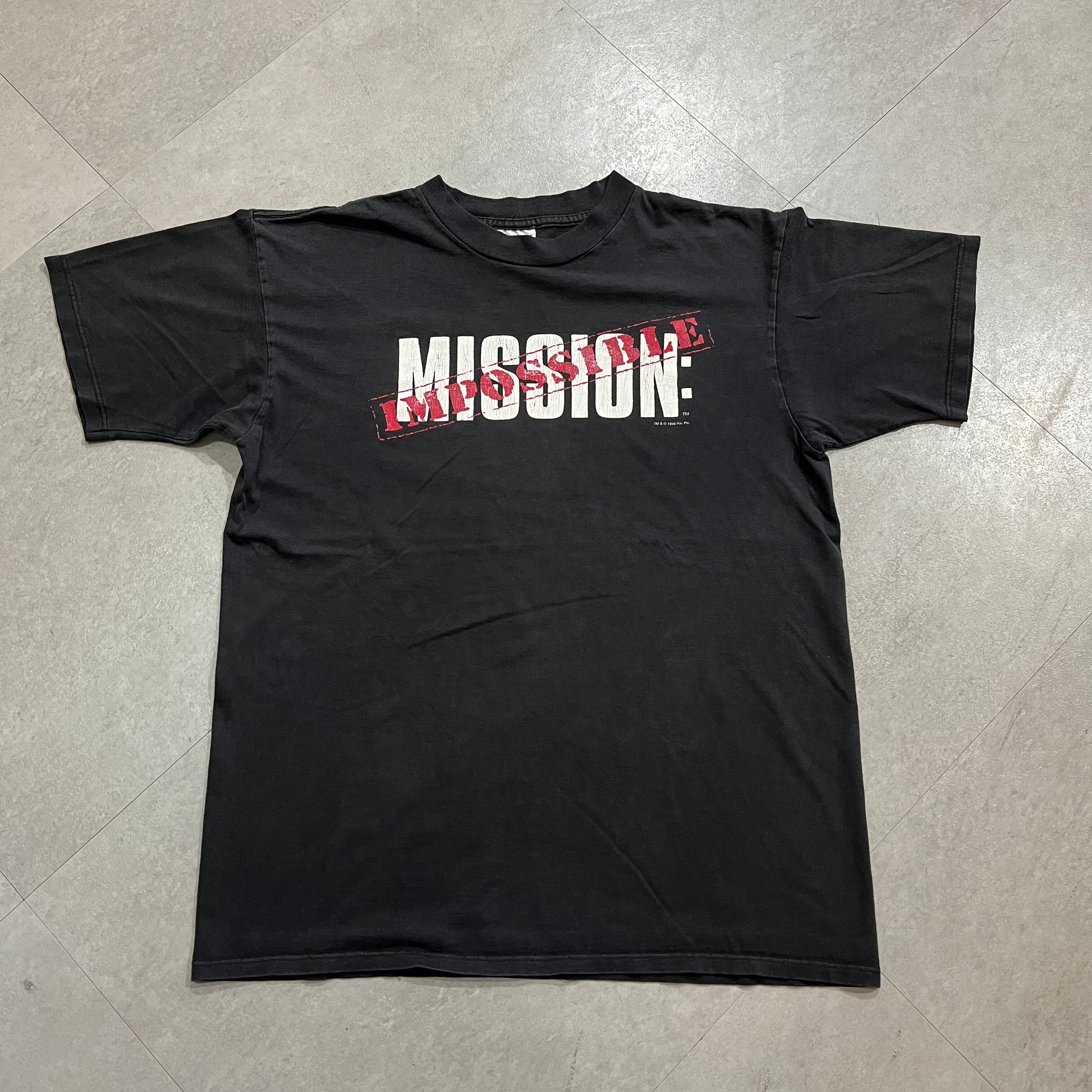 激レア90'S当時物 映画Mission Impossible Tシャツ XL