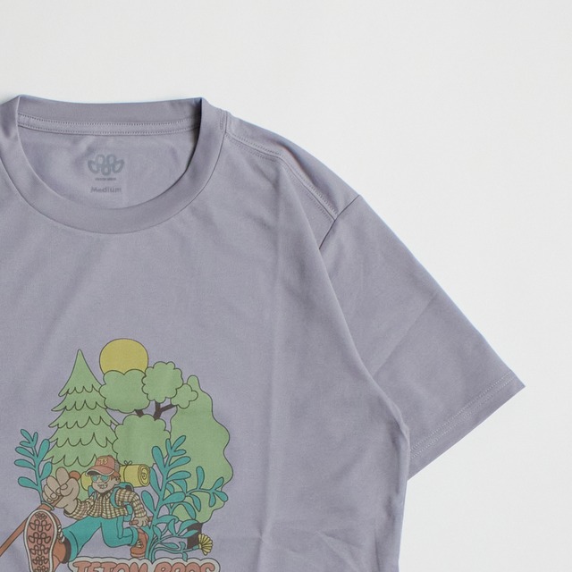 Teton Bros.（ティートンブロス）WS  TB Tread Tee  Gray  トニーTシャツ レディース