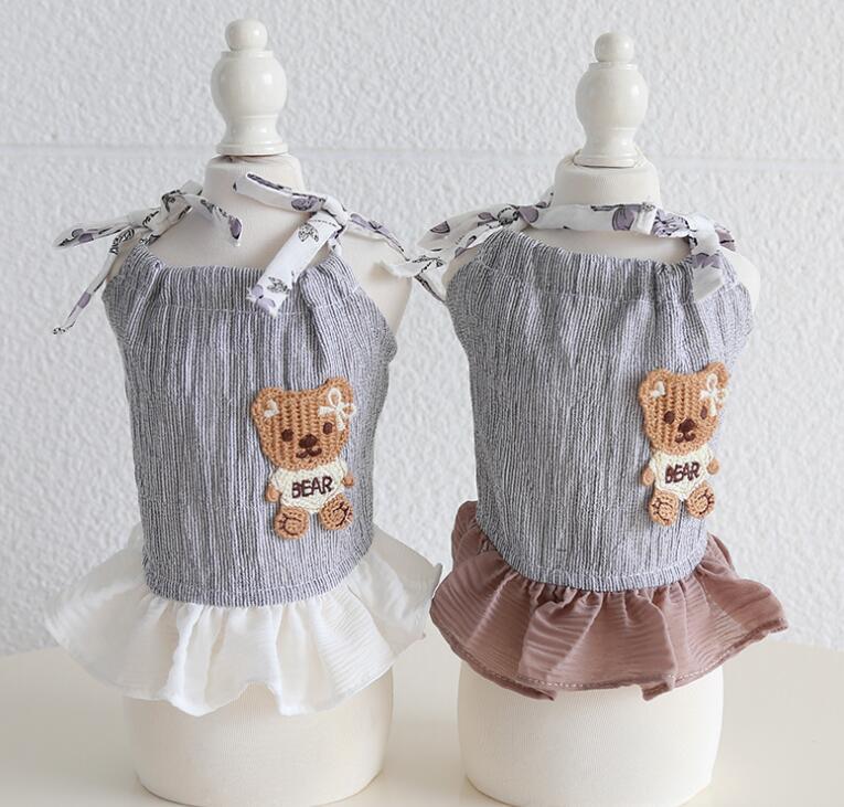 《予約》№3102029 ミニチュアくまさんワンピース