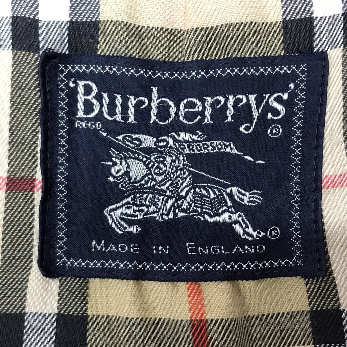 BURBERRY'S バーバリー 80年代 英国製 ステンカラーコート バルマ