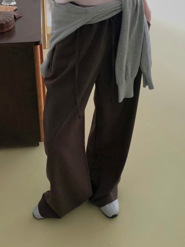 (予約) miel / Mousse pants 3color