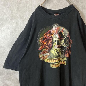 Harley-Davidson 25th anniversary skull T-shirt size XXL相当　配送A　