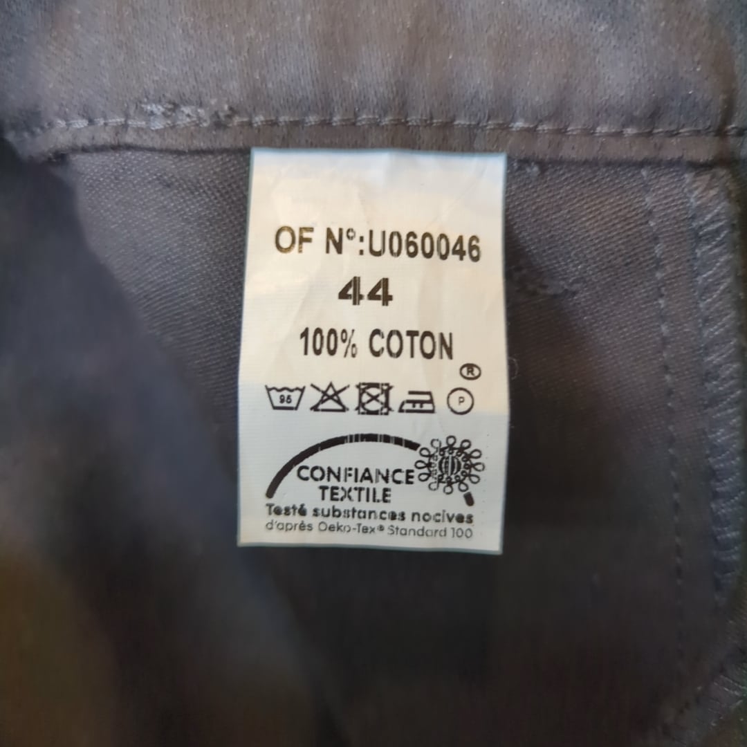USED］Confiance Textile Black Moleskin Work Pants 44 | ARCANA/THE END