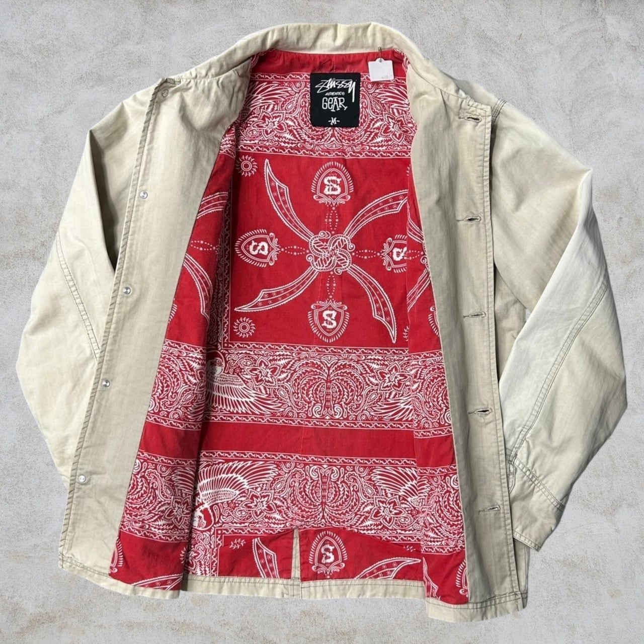 STUSSY カバーオール