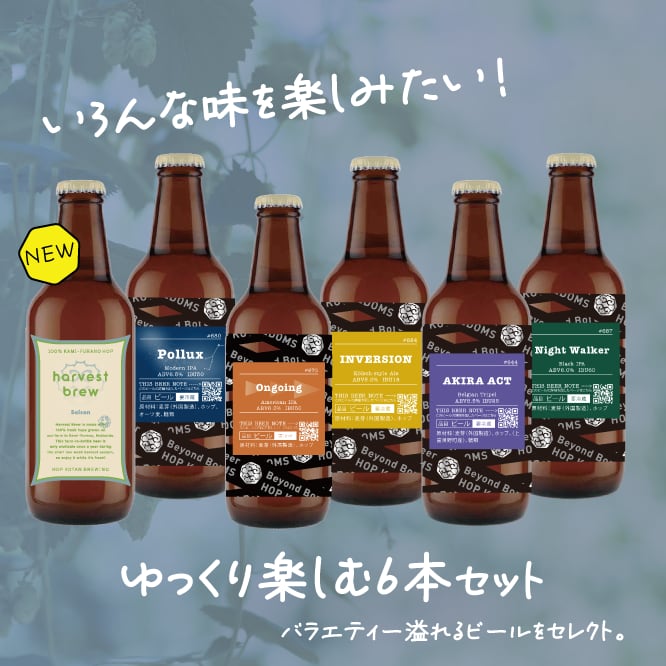 【バラエティ豊か!】ゆっくり楽しむ6本セット