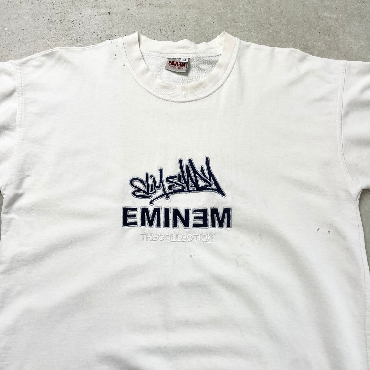 00年代 EMINEM THE COLLECTION エミネム Tシャツ ロゴ刺繍 メンズXL 