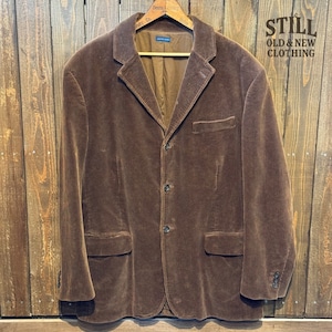 1990's～  POLO by Ralph Lauren CORDUROY JACKET  【サイズ表記 L】 /  1990年代～ ポロ ラルフローレン コーデュロイ ジャケット【着画有り】