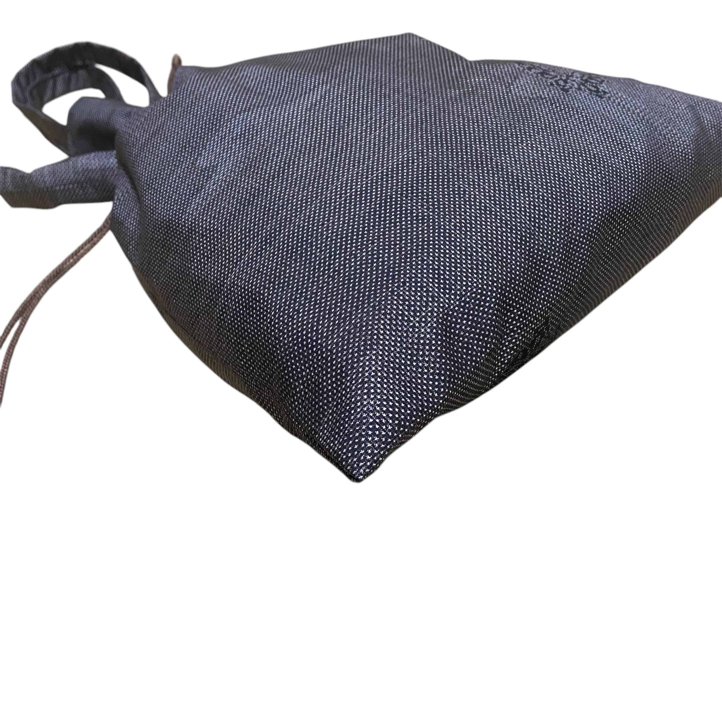 大島紬 トートバッグ 舞蝶文様 巾着 ハンドメイド リメイク | ひょろがり