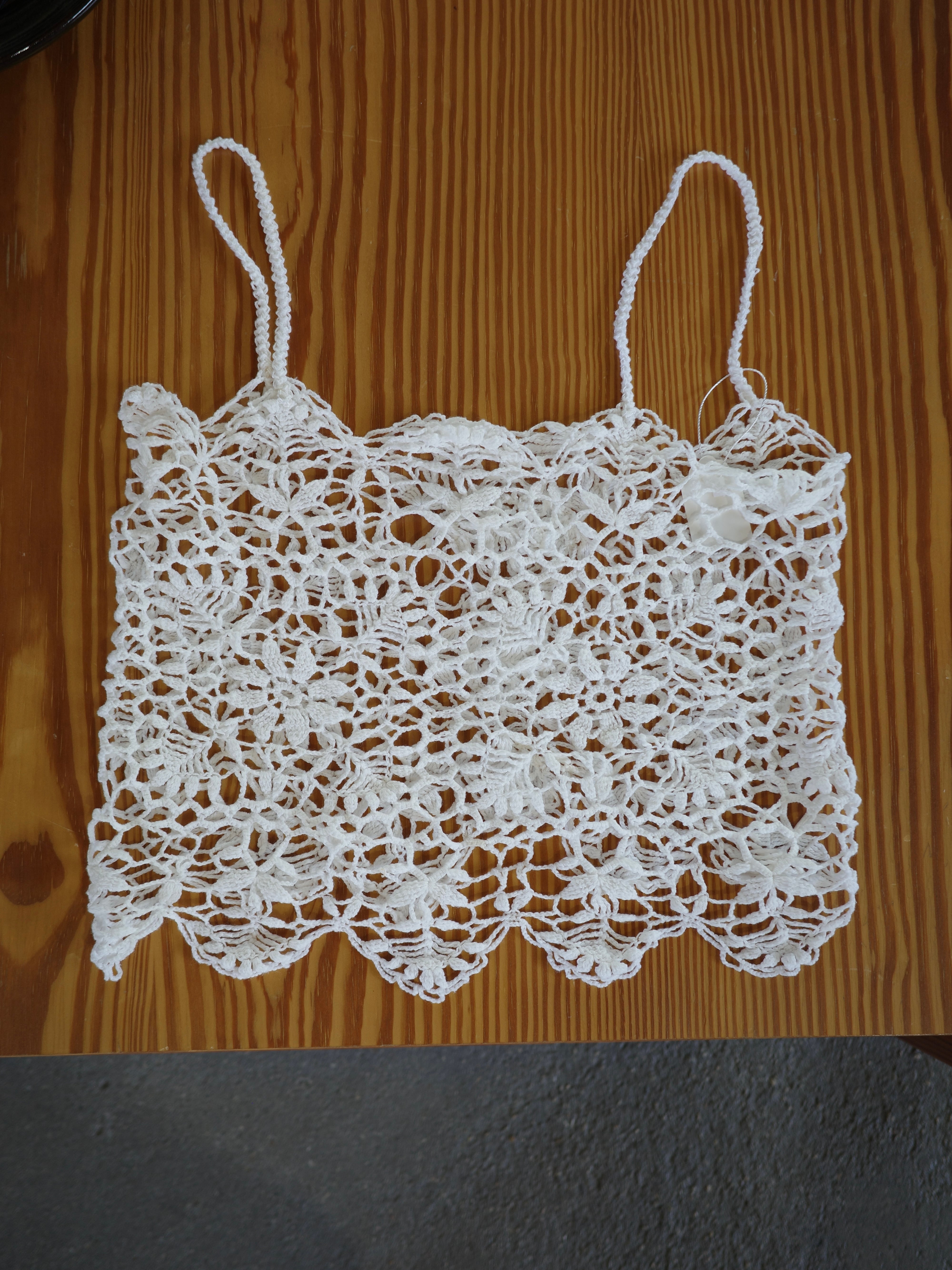<vintage>remake lace bustier①