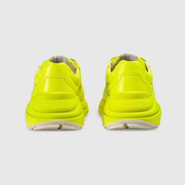 Gucci グッチ Rhytonスニーカー 蛍光色 イエロー オレンジ スニーカー カジュアル メンズ ブランド グッチ Moominjane Gucci グッチ Rhytonスニーカー 蛍光色 イエロー オレンジ スニーカー カジュアル メンズ ブランド グッチ Moominjane