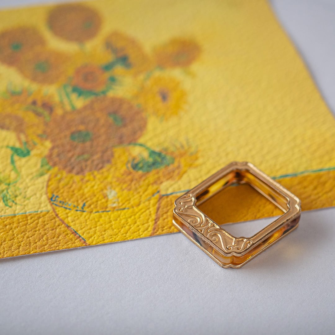 ゴッホ展限定  ヒマワリクリアファイル ゴッホ展限定 ヒマワリクリアファイル ゴッホ ひまわり 2枚組