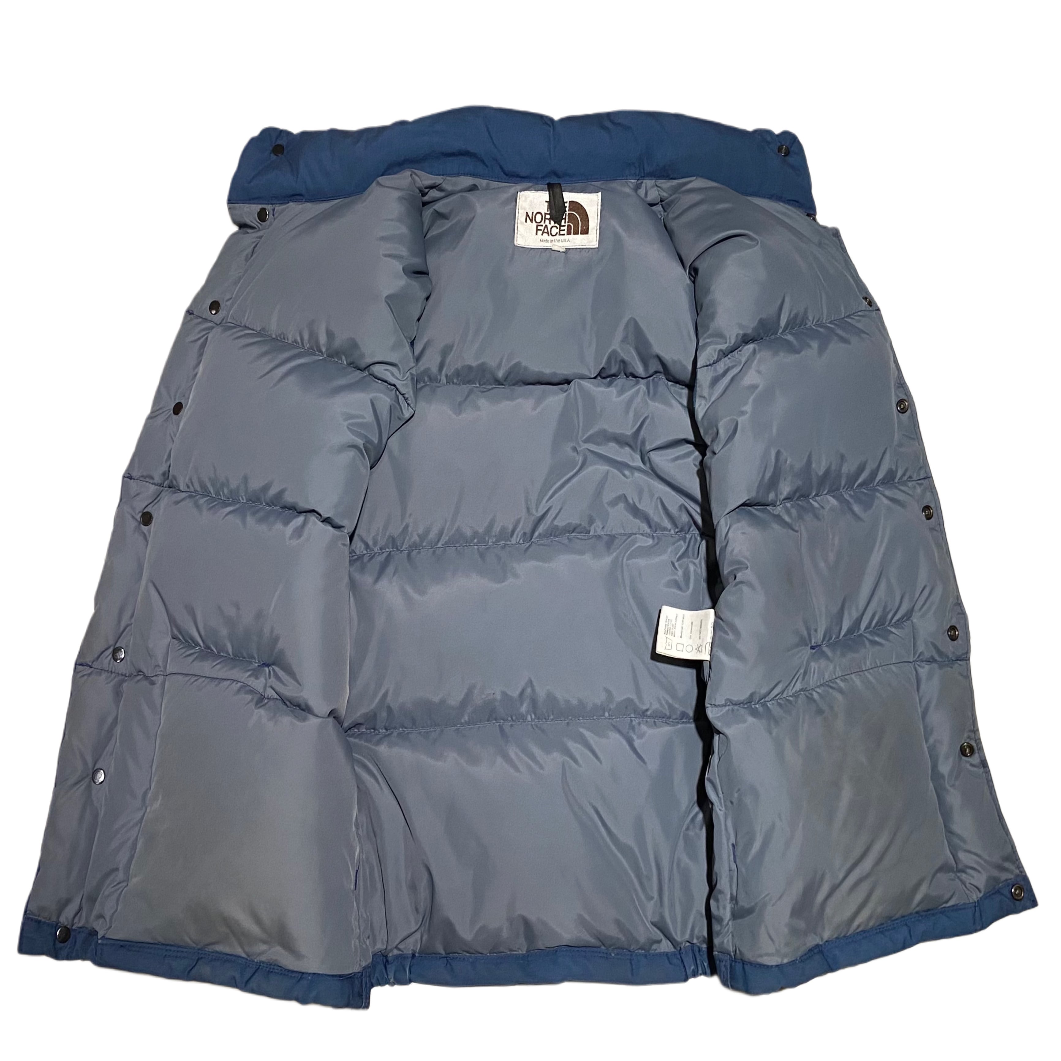 黒ラッカー 80s 茶タグ THE NORTH FACE ノースフェイス ダウンベスト