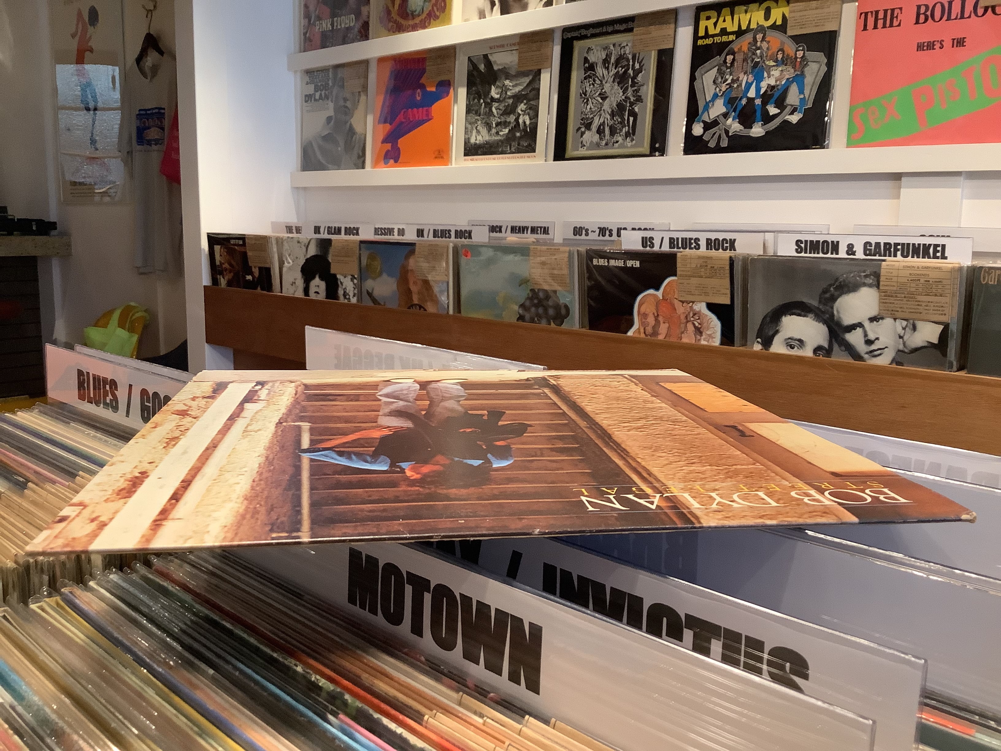 【新品】BOB DYLAN B1特大ポスター タワーレコード旧譜キャンペーン特典 BOB DYLAN / STREET LEGAL | Plastic Soul Records