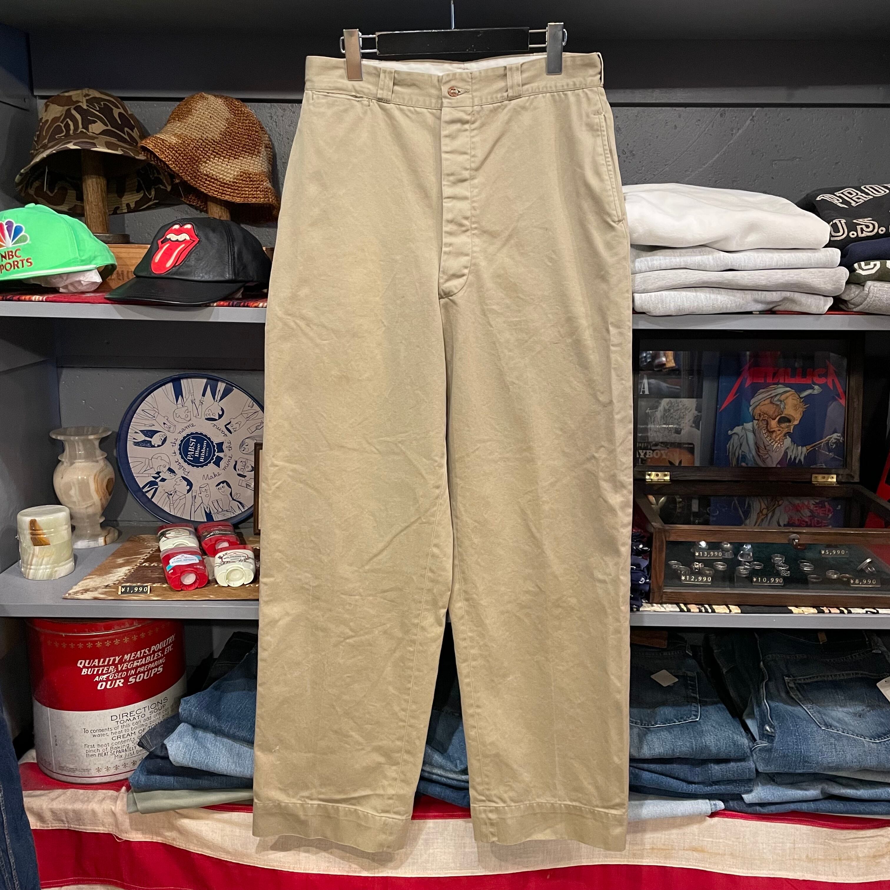 50s US.ARMY Military Chino Pants | VOSTOK