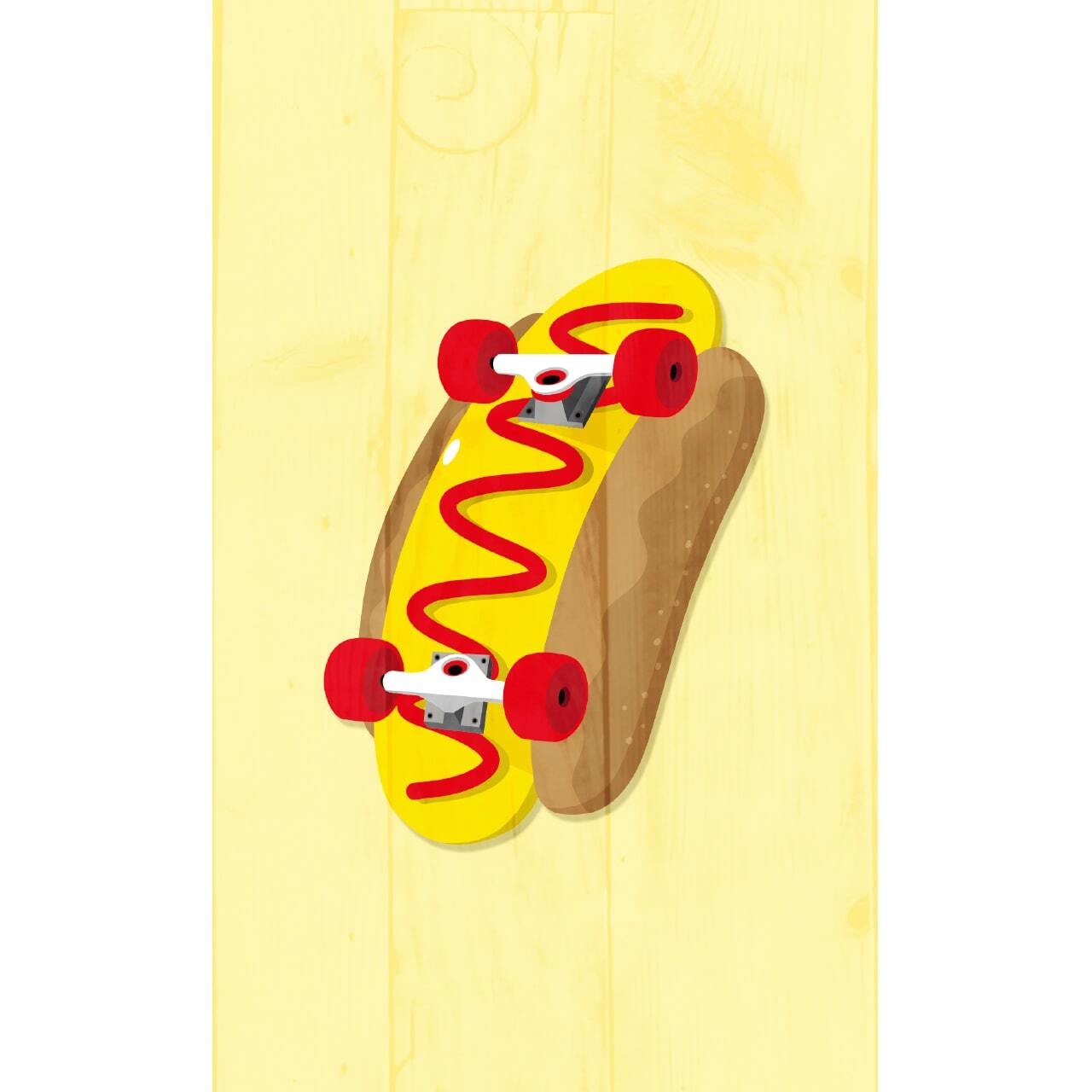 韓国 スマホケース Woops パロディ ポップ キャラクター デザイナーズ Iphone Android 携帯カバー スケボー ホットドッグ01 Wp13 アイフォン ギャラクシー Galaxy エクスペリア Xperia 韓国スマホケース専門店 Korean Case