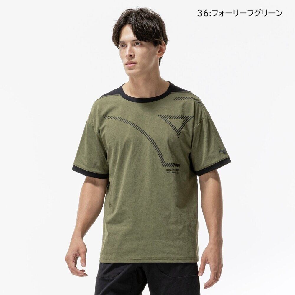 ミズノストレッチソフトドライTシャツ[メンズ]32MAD033 半袖