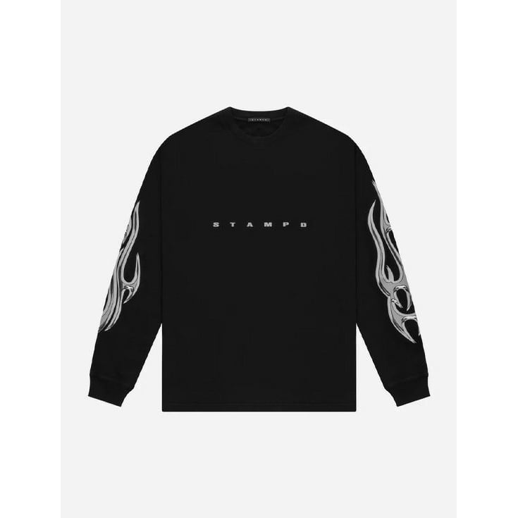 Mサイズ/Stampd/スタンプド/Chrome Flame LS Relaxed Tee
