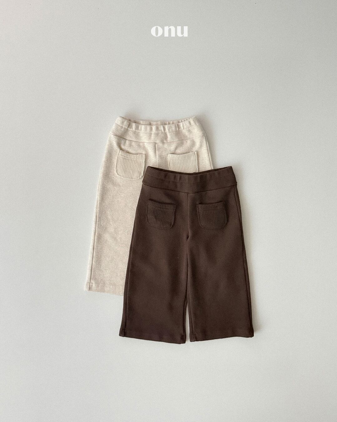 mini pocket pants【ONU】※12月中旬発送予定