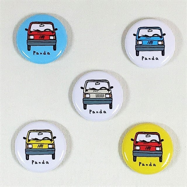 FIAT Panda Steel badge【1個】【税込価格】