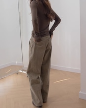 Cotton curve Pants T20333