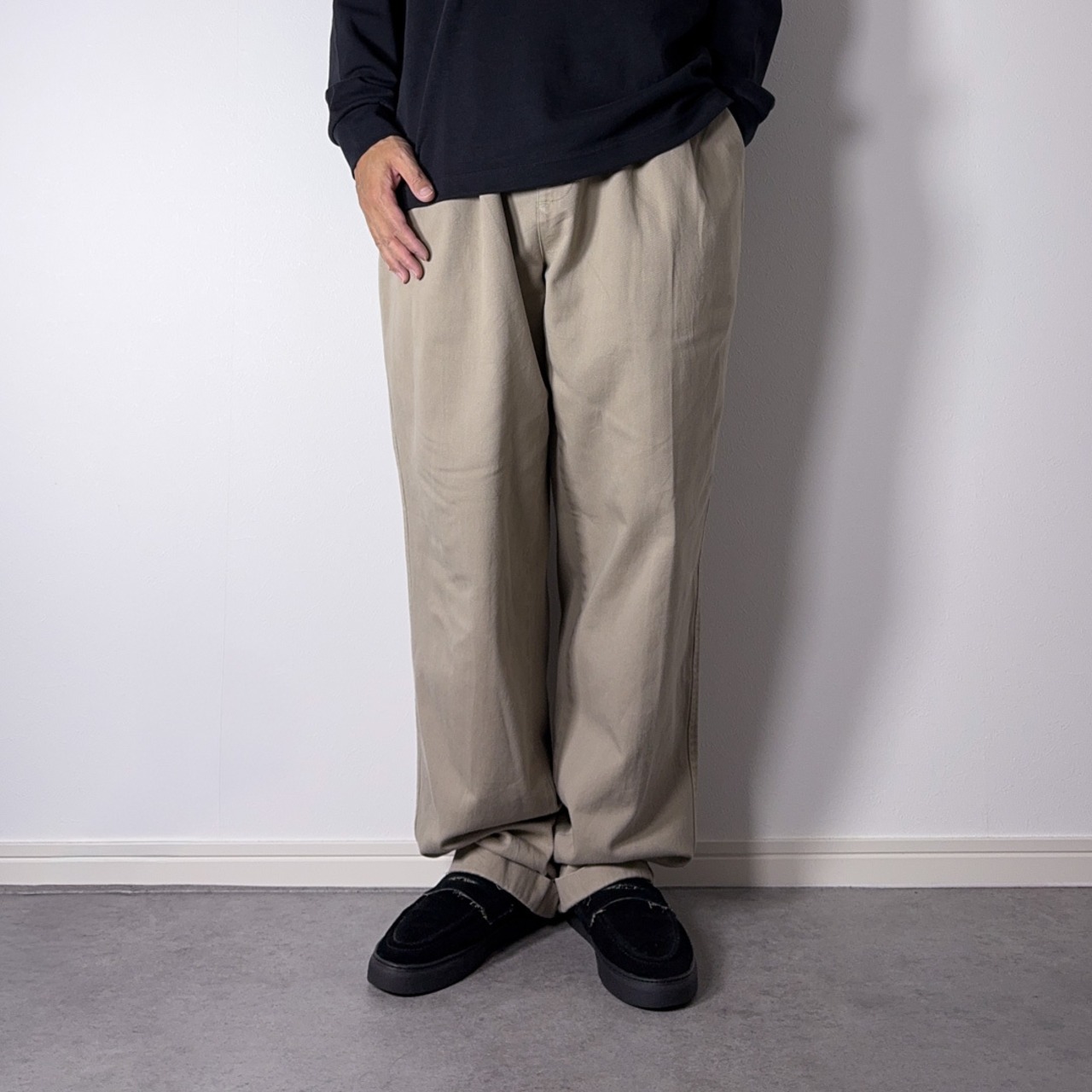 OLD GAP CHINO TROUSERS ”relaxed" W34L32 古着 - 16