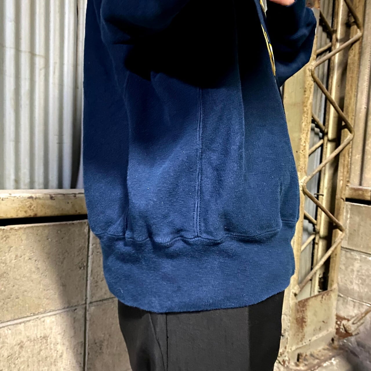 チャンピオン リバースウィーブ カレッジプリントスウェット メンズL