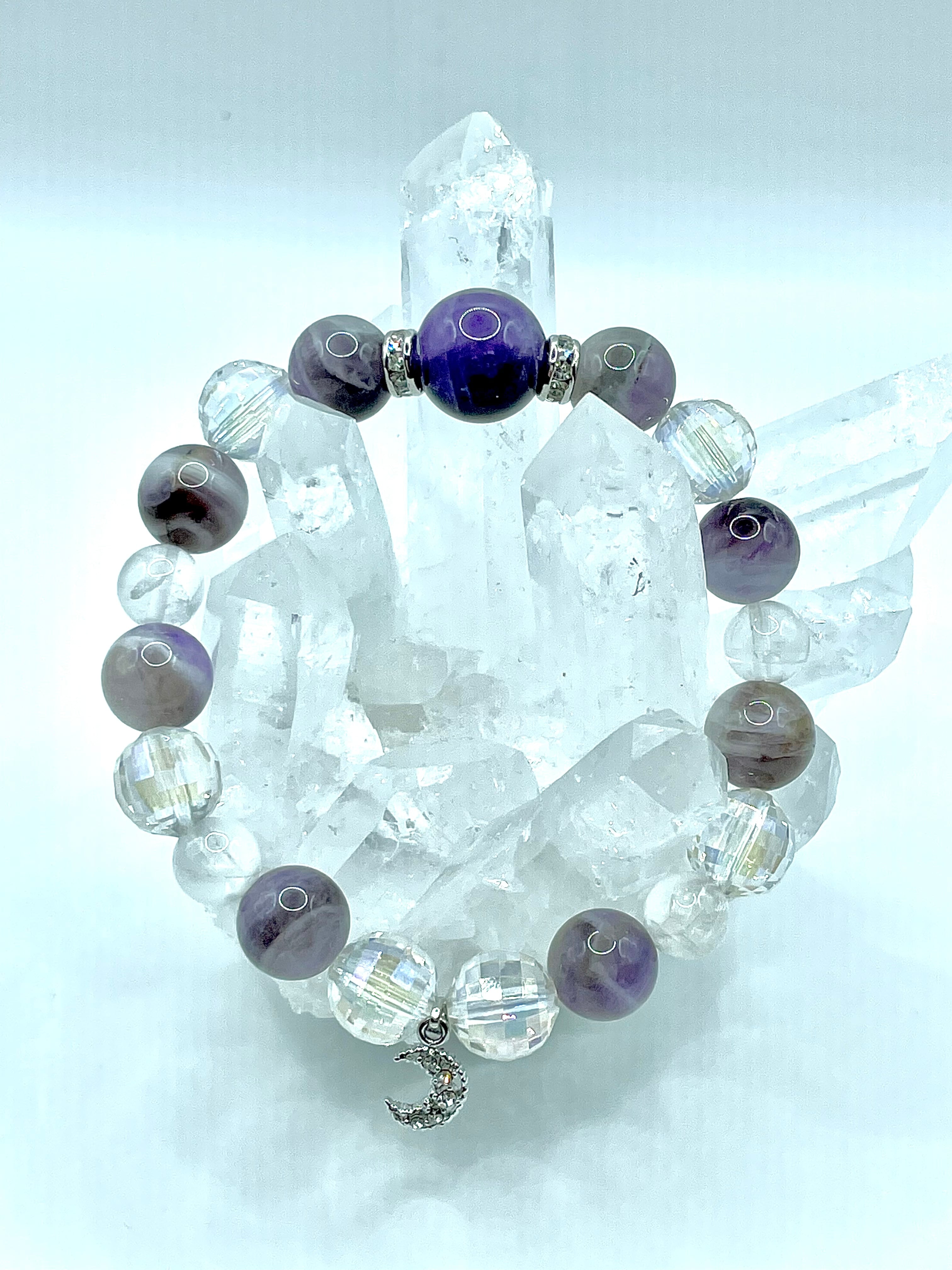 【波動入り】 聖母マリアブレス 天然石パワーストーンブレスレット